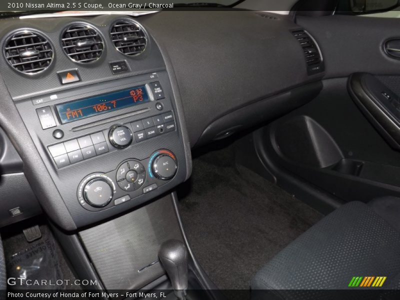 Ocean Gray / Charcoal 2010 Nissan Altima 2.5 S Coupe