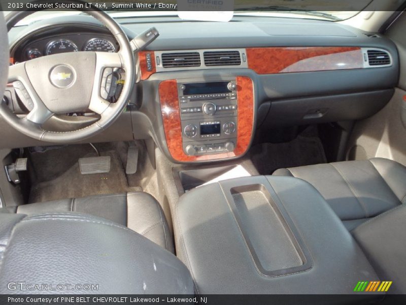 Summit White / Ebony 2013 Chevrolet Suburban LT 4x4