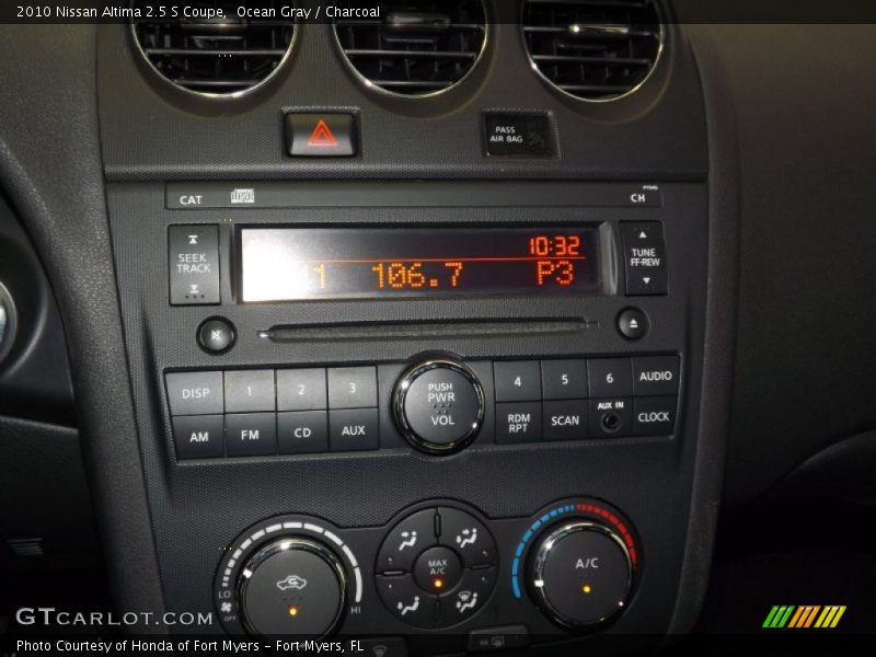 Ocean Gray / Charcoal 2010 Nissan Altima 2.5 S Coupe