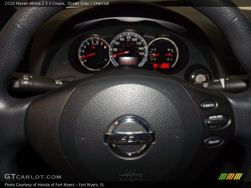 Ocean Gray / Charcoal 2010 Nissan Altima 2.5 S Coupe
