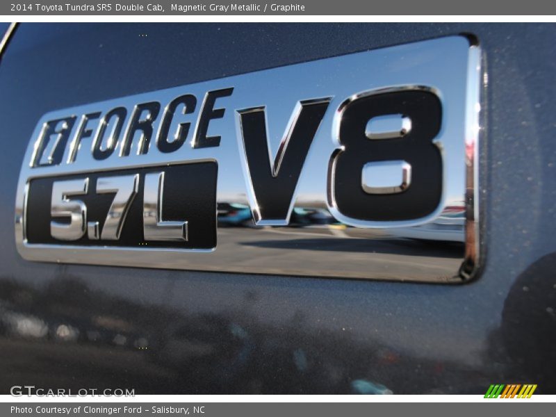 Magnetic Gray Metallic / Graphite 2014 Toyota Tundra SR5 Double Cab
