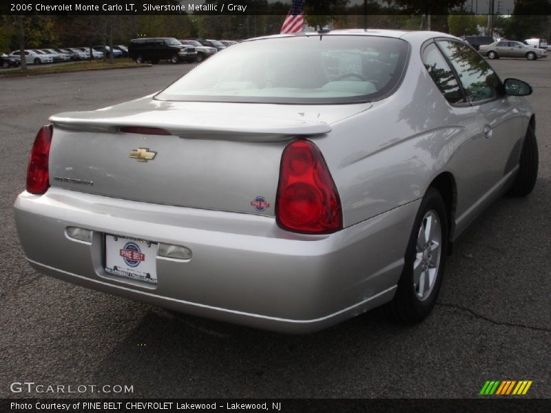 Silverstone Metallic / Gray 2006 Chevrolet Monte Carlo LT