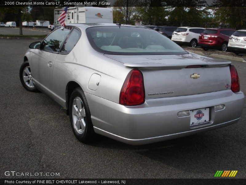 Silverstone Metallic / Gray 2006 Chevrolet Monte Carlo LT