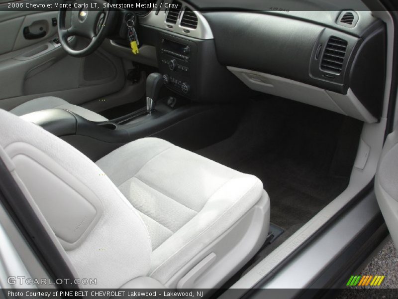 Silverstone Metallic / Gray 2006 Chevrolet Monte Carlo LT