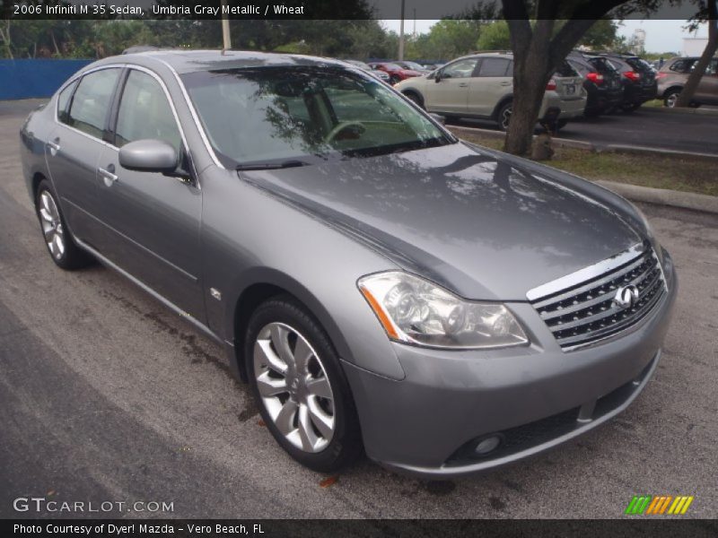 Umbria Gray Metallic / Wheat 2006 Infiniti M 35 Sedan