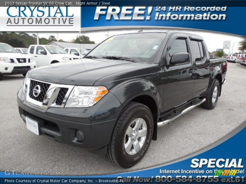 Night Armor / Steel 2013 Nissan Frontier SV V6 Crew Cab