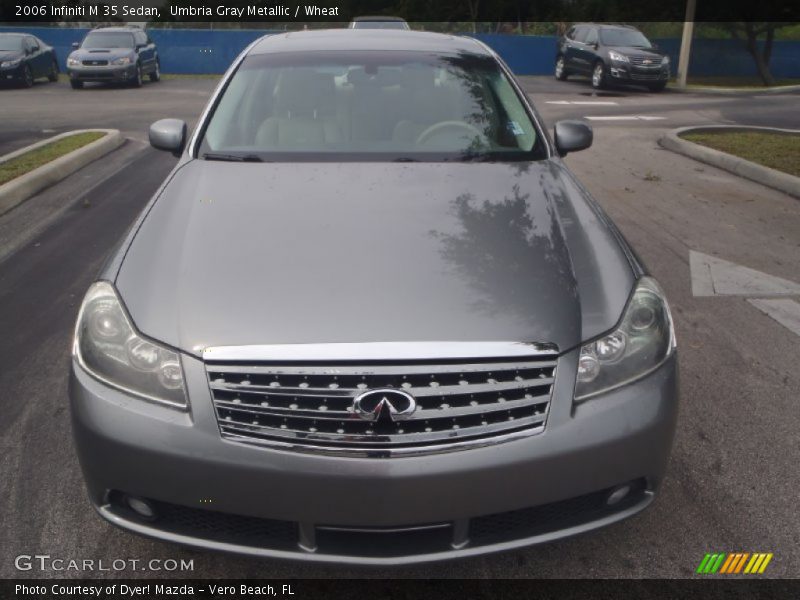 Umbria Gray Metallic / Wheat 2006 Infiniti M 35 Sedan