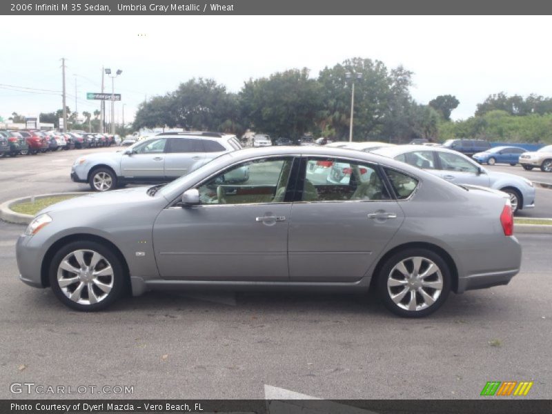 Umbria Gray Metallic / Wheat 2006 Infiniti M 35 Sedan