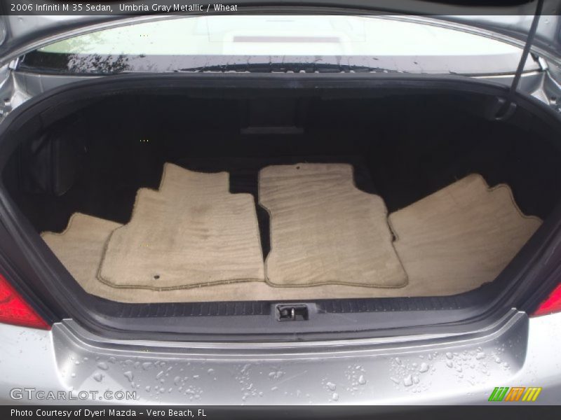 Umbria Gray Metallic / Wheat 2006 Infiniti M 35 Sedan
