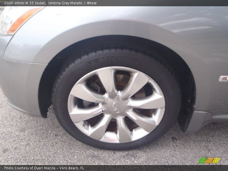 Umbria Gray Metallic / Wheat 2006 Infiniti M 35 Sedan