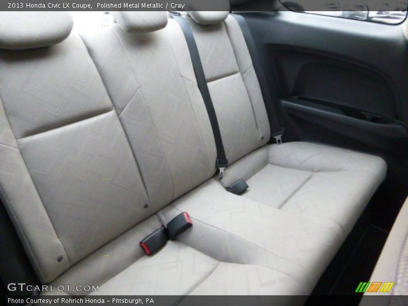 Polished Metal Metallic / Gray 2013 Honda Civic LX Coupe