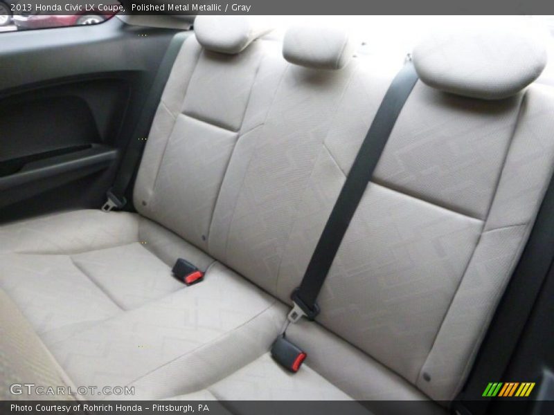 Polished Metal Metallic / Gray 2013 Honda Civic LX Coupe