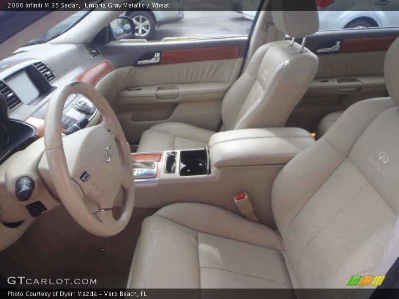 Umbria Gray Metallic / Wheat 2006 Infiniti M 35 Sedan
