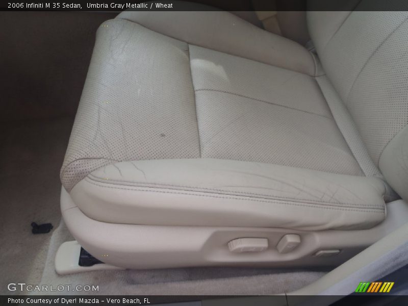 Umbria Gray Metallic / Wheat 2006 Infiniti M 35 Sedan