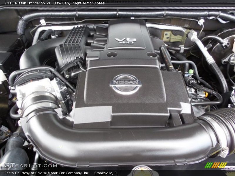 Night Armor / Steel 2013 Nissan Frontier SV V6 Crew Cab