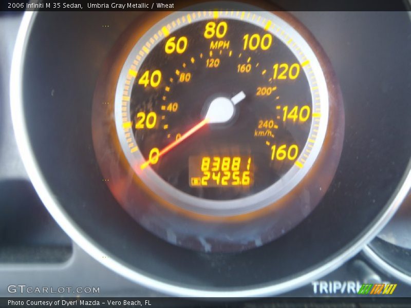 Umbria Gray Metallic / Wheat 2006 Infiniti M 35 Sedan