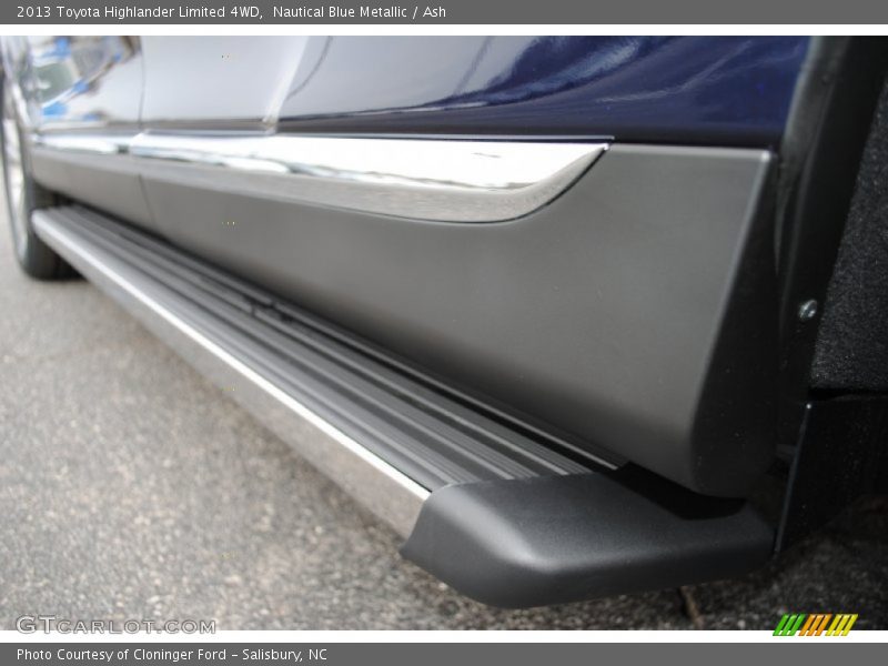 Nautical Blue Metallic / Ash 2013 Toyota Highlander Limited 4WD