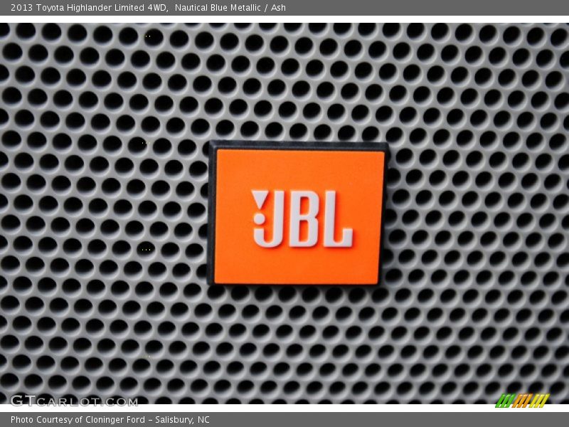 Nautical Blue Metallic / Ash 2013 Toyota Highlander Limited 4WD