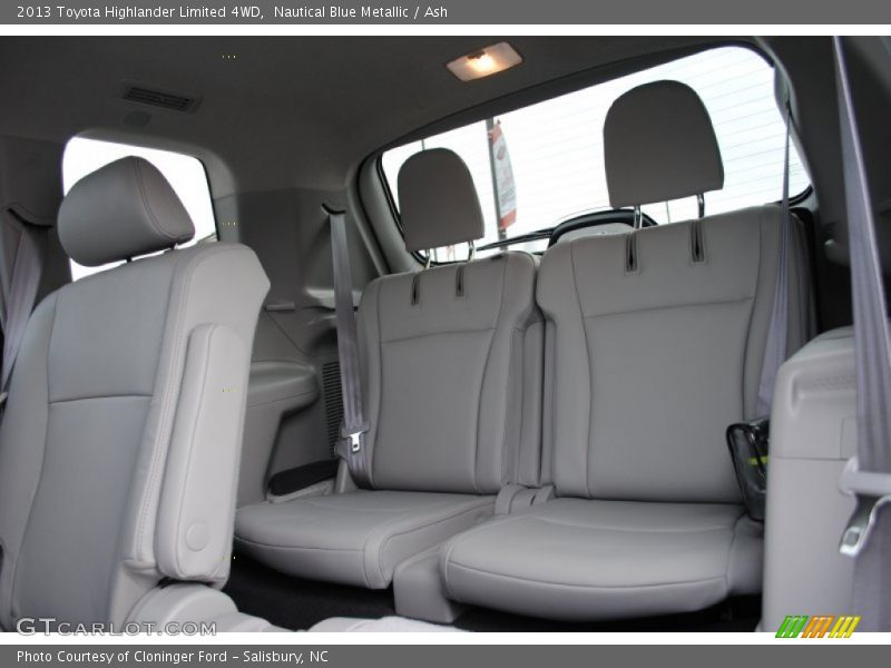 Nautical Blue Metallic / Ash 2013 Toyota Highlander Limited 4WD