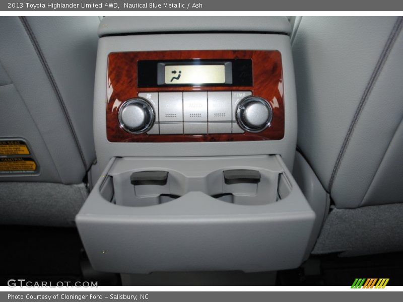 Nautical Blue Metallic / Ash 2013 Toyota Highlander Limited 4WD