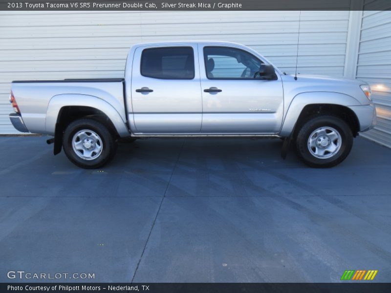 Silver Streak Mica / Graphite 2013 Toyota Tacoma V6 SR5 Prerunner Double Cab