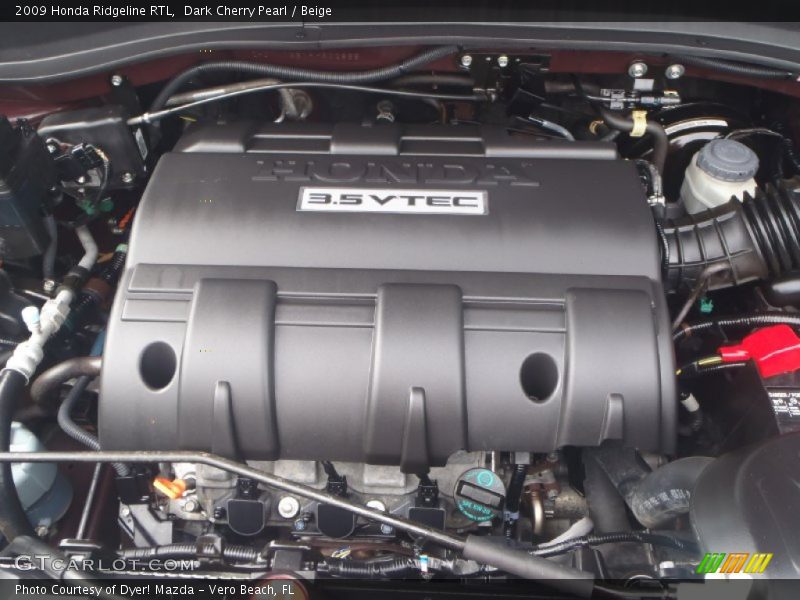 2009 Ridgeline RTL Engine - 3.5 Liter SOHC 24-Valve VTEC V6