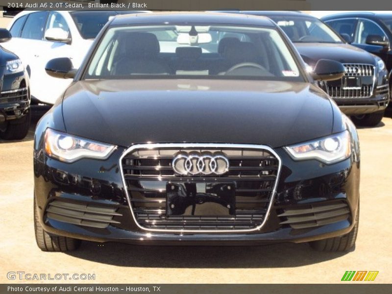 Brilliant Black / Black 2014 Audi A6 2.0T Sedan