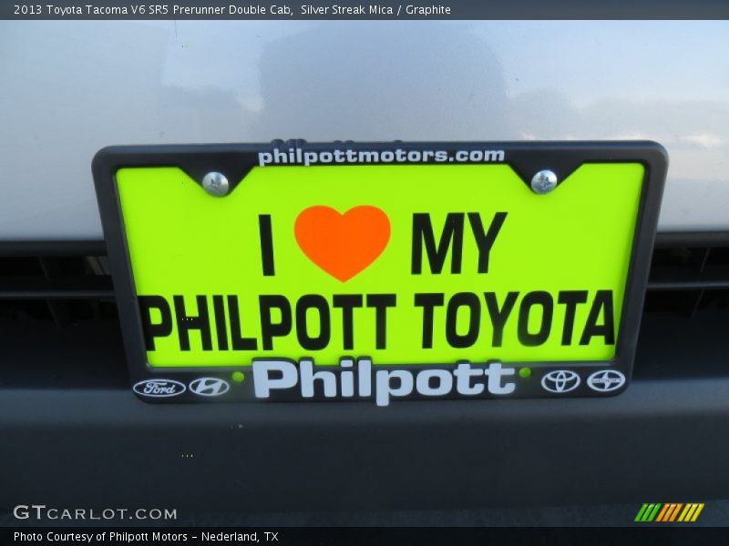 Silver Streak Mica / Graphite 2013 Toyota Tacoma V6 SR5 Prerunner Double Cab