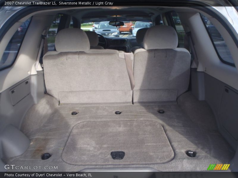 Silverstone Metallic / Light Gray 2007 Chevrolet TrailBlazer LS