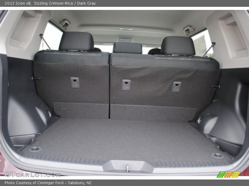 Sizzling Crimson Mica / Dark Gray 2013 Scion xB