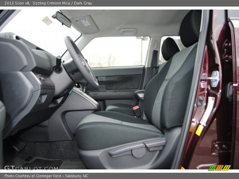 Sizzling Crimson Mica / Dark Gray 2013 Scion xB