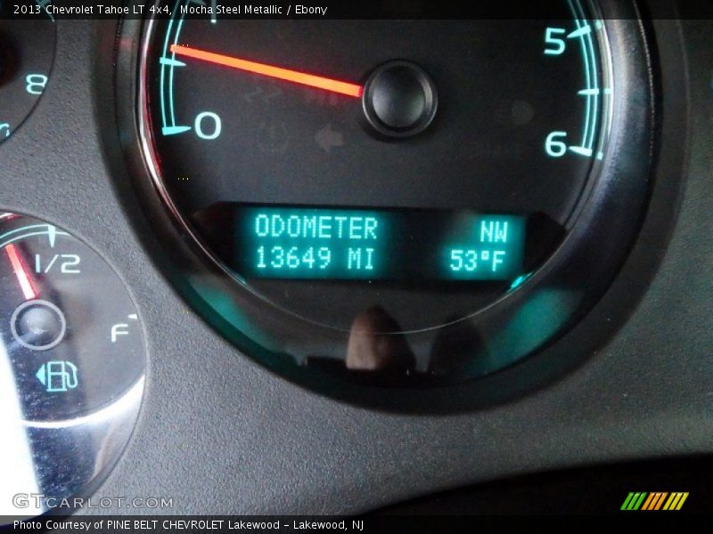 Mocha Steel Metallic / Ebony 2013 Chevrolet Tahoe LT 4x4