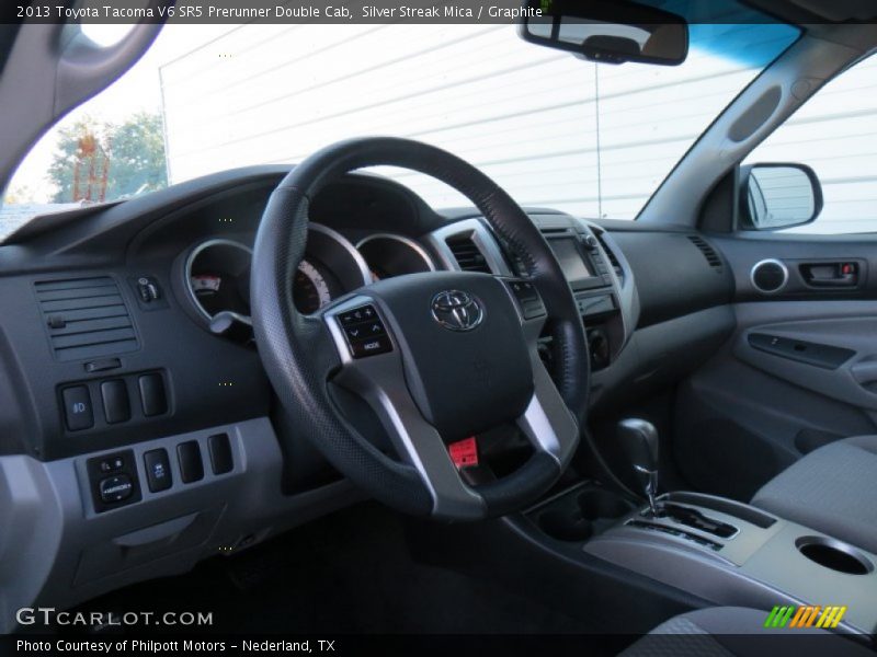 Silver Streak Mica / Graphite 2013 Toyota Tacoma V6 SR5 Prerunner Double Cab