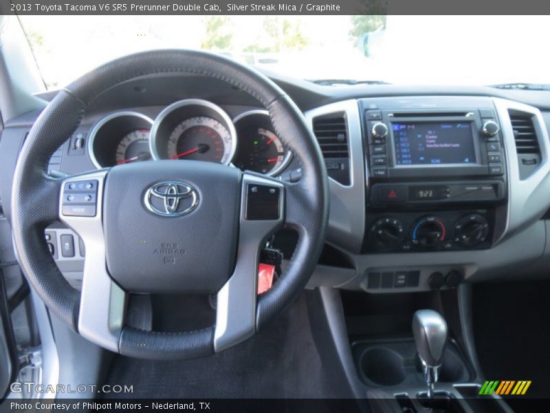 Silver Streak Mica / Graphite 2013 Toyota Tacoma V6 SR5 Prerunner Double Cab
