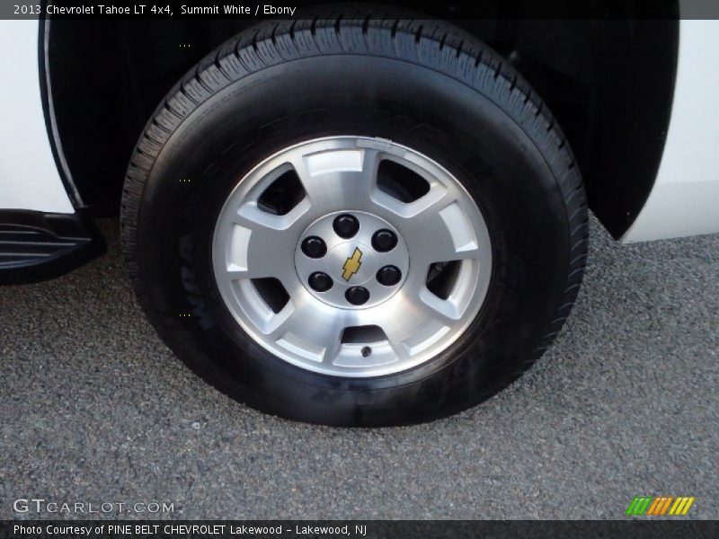 Summit White / Ebony 2013 Chevrolet Tahoe LT 4x4