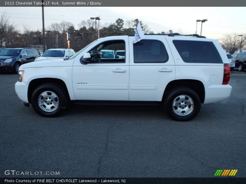Summit White / Ebony 2013 Chevrolet Tahoe LT 4x4