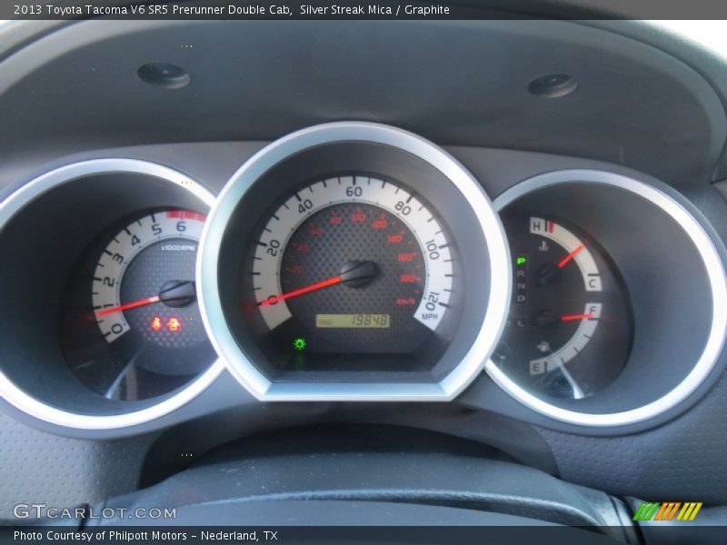 Silver Streak Mica / Graphite 2013 Toyota Tacoma V6 SR5 Prerunner Double Cab