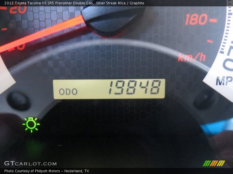Silver Streak Mica / Graphite 2013 Toyota Tacoma V6 SR5 Prerunner Double Cab