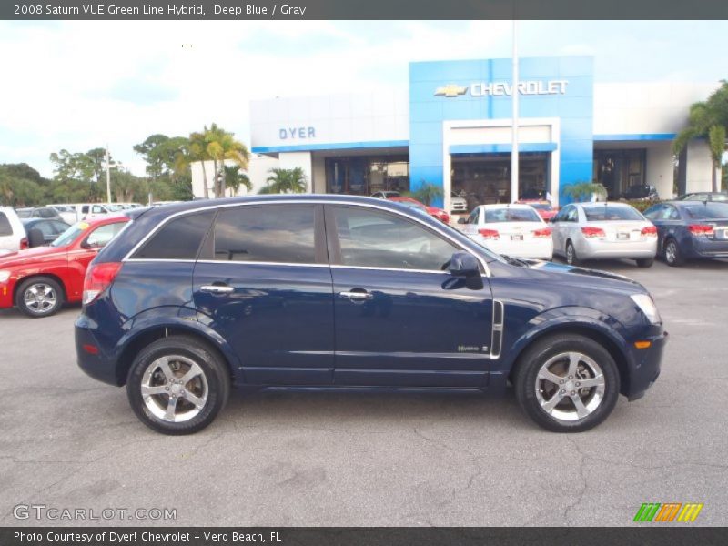 Deep Blue / Gray 2008 Saturn VUE Green Line Hybrid