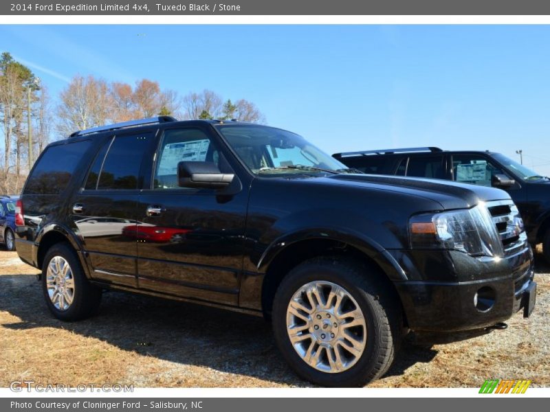 Tuxedo Black / Stone 2014 Ford Expedition Limited 4x4