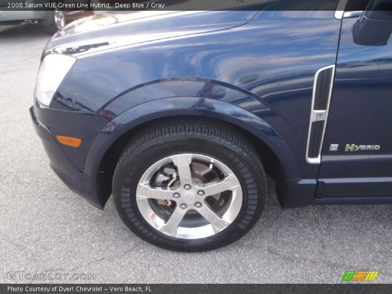 Deep Blue / Gray 2008 Saturn VUE Green Line Hybrid