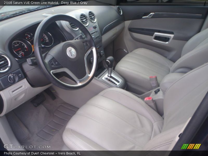 Deep Blue / Gray 2008 Saturn VUE Green Line Hybrid