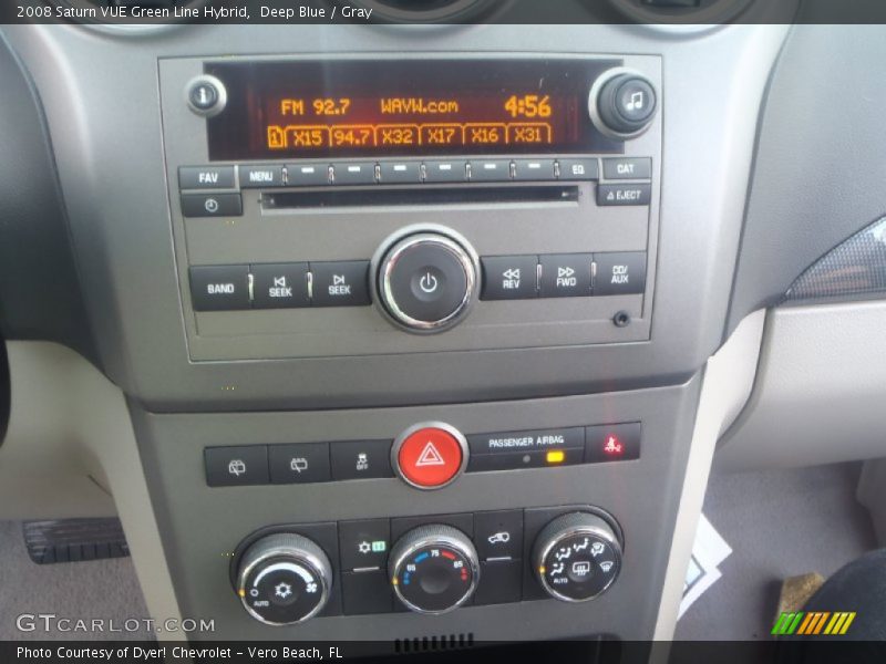 Deep Blue / Gray 2008 Saturn VUE Green Line Hybrid