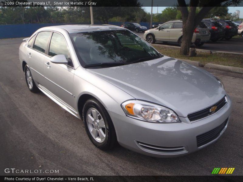 Silver Ice Metallic / Gray 2009 Chevrolet Impala LT