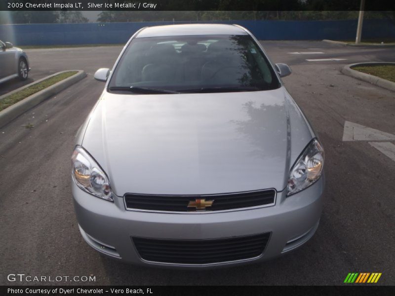 Silver Ice Metallic / Gray 2009 Chevrolet Impala LT