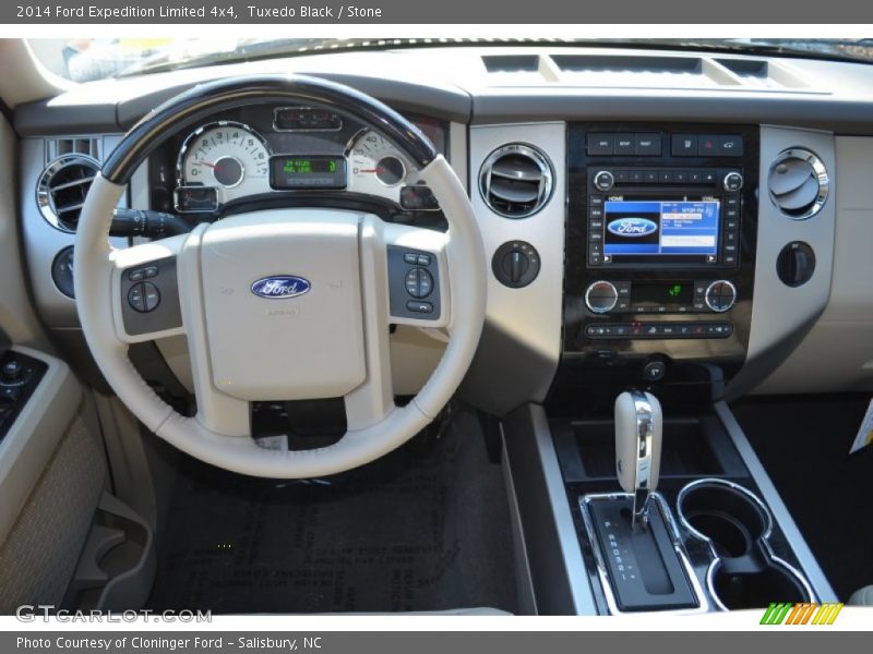 Dashboard of 2014 Expedition Limited 4x4