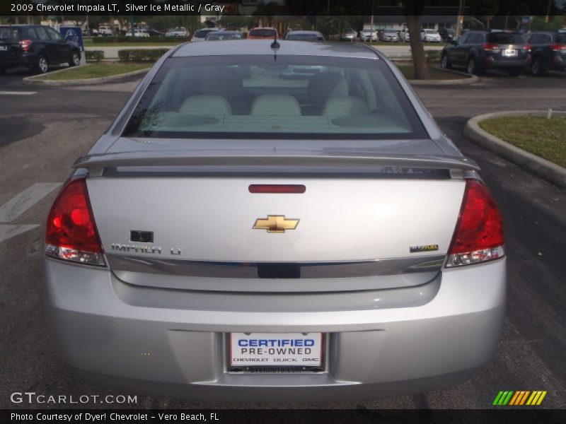 Silver Ice Metallic / Gray 2009 Chevrolet Impala LT
