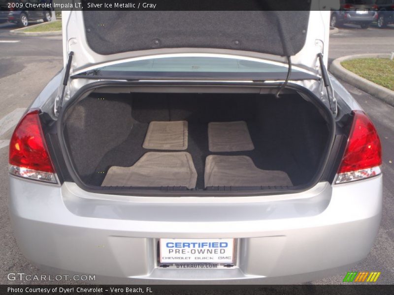 Silver Ice Metallic / Gray 2009 Chevrolet Impala LT