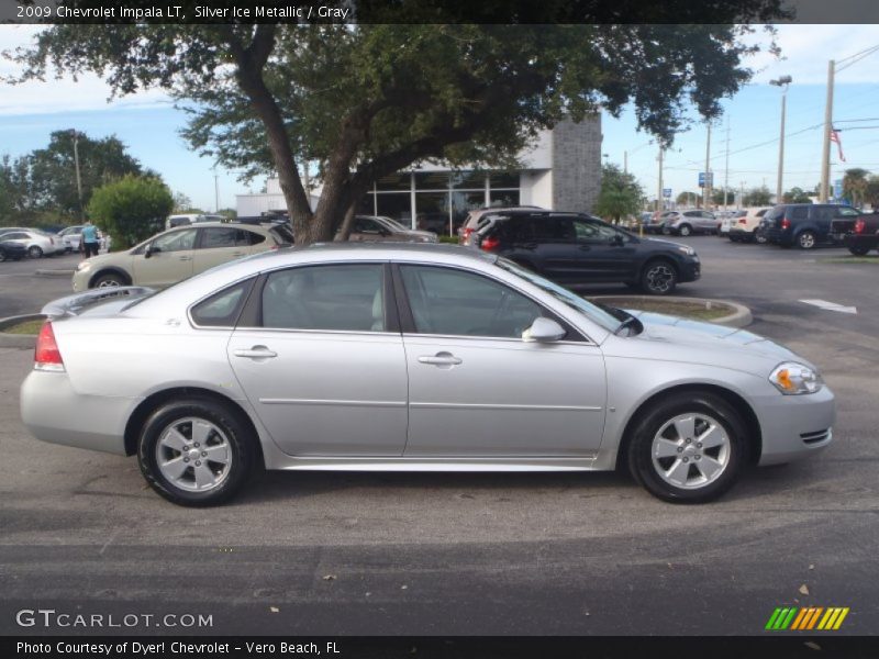Silver Ice Metallic / Gray 2009 Chevrolet Impala LT
