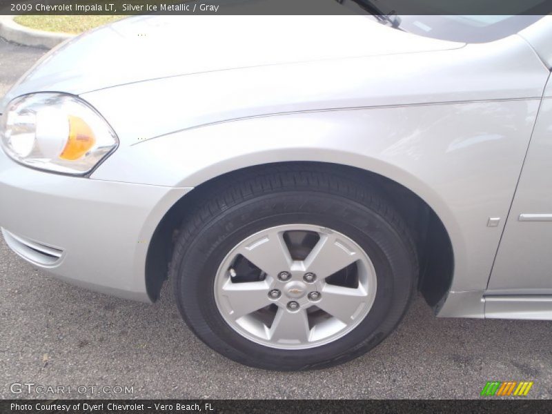 Silver Ice Metallic / Gray 2009 Chevrolet Impala LT